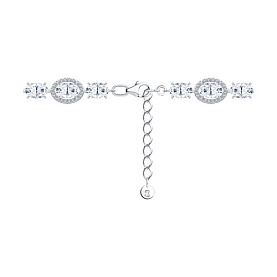 Браслет SOKOLOV - Серебро 925, Фианит (арт. 94051620)