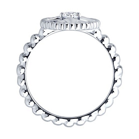 Кольцо SOKOLOV - Серебро 925, Фианит (арт. 94014469)