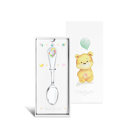 Ложка SOKOLOV - Серебро 925, Эмаль (арт. 2304010014)