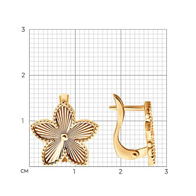 Серьги SOKOLOV - Золото 585 (арт. 0201041)