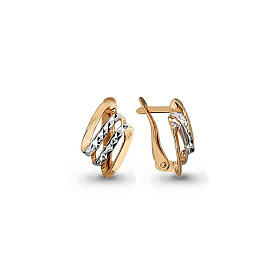 Серьги Аквамарин - Золото 585 (арт. 31580.1)