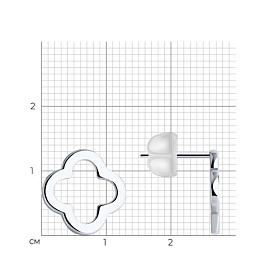 Серьги SOKOLOV - Серебро 925 (арт. 94026637)