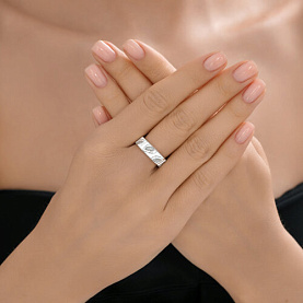 Кольцо SOKOLOV - Серебро 925, Фианит (арт. 94014426)