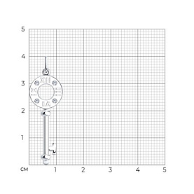 Подвеска SOKOLOV - Серебро 925, Фианит (арт. 94032599)