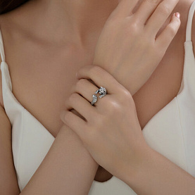 Кольцо SOKOLOV - Серебро 925 (арт. 95010232)