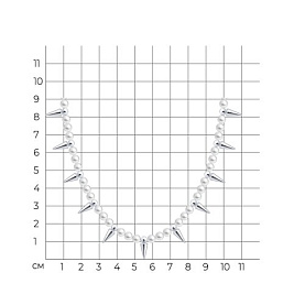 Колье SOKOLOV - Серебро 925, Жемчуг имитация (арт. 94071430)