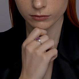 Кольцо SOKOLOV - Серебро 925, Фианит (арт. 94014220)