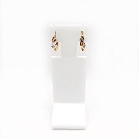 Серьги Klondike - Золото 585, Бриллиант (арт. 02-01157-01-001-01-01)