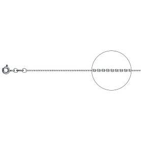 Цепочка Красцветмет - Золото 585 (арт. НЦ18-053-3#0.30)