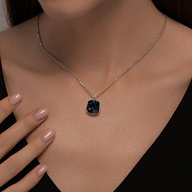 Колье SOKOLOV - Серебро 925, Фианит (арт. 94071029)