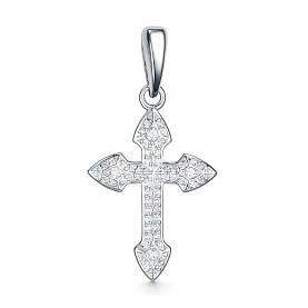 Подвеска Дар - Серебро 925, Фианит (арт. П-2508р00)