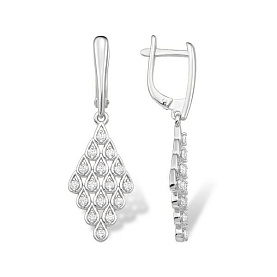 Серьги EFREMOV - Серебро 925, Фианит (арт. 12100111830-501)