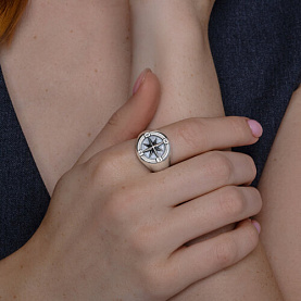 Кольцо SOKOLOV - Серебро 925 (арт. 95-112-02630-1)