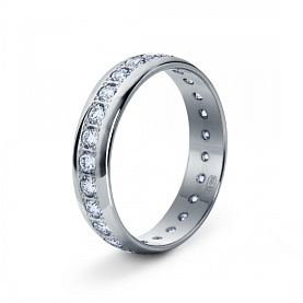 Кольцо Platinum Lab. - Платина 950, Бриллиант (арт. ПК-104-40)