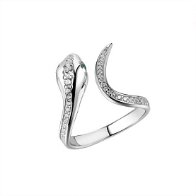 Кольцо FRESH - Серебро 925, Фианит (арт. CZ-R03550-X-W-NCE-X-W)