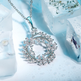 Подвеска Talant - Серебро 925, Фианит (арт. 50-72-0001-15843)