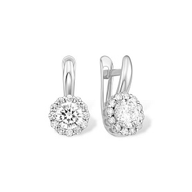 Серьги EFREMOV - Серебро 925, Фианит (арт. 12100112607-501)