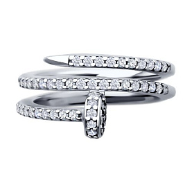 Кольцо Diamant - Серебро 925, Фианит (арт. 94-110-02048-1)