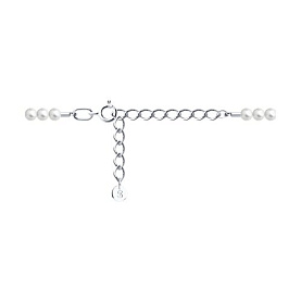 Колье SOKOLOV - Серебро 925, Жемчуг имитация (арт. 94071069)