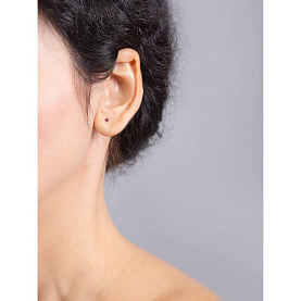 Серьги Галатея - Серебро 925, Фианит (арт. 3004.5)