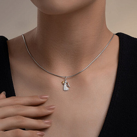 Подвеска Diamant - Серебро 925, Фианит (арт. 94-130-00116-1)