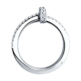 Кольцо Diamant - Серебро 925, Фианит (арт. 94-110-02048-1)