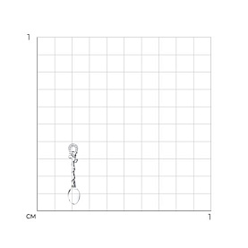 Ложка-загребушка SOKOLOV - Серебро 925 (арт. 94250018)