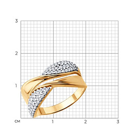 Кольцо SOKOLOV - Серебро 925, Фианит (арт. 93011183)