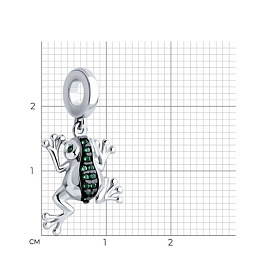 Подвеска SOKOLOV - Серебро 925, Фианит (арт. 94033056)