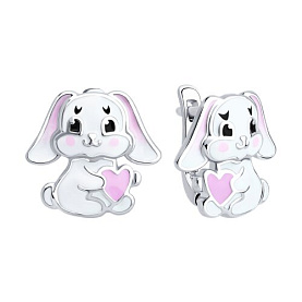 Серьги SOKOLOV - Серебро 925, Эмаль (арт. 94027116)