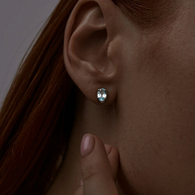 Серьги SOKOLOV - Серебро 925, Топаз (арт. 92022543)