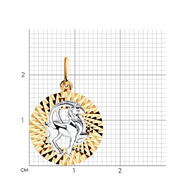 Подвеска SOKOLOV - Золото 585 (арт. 031386)