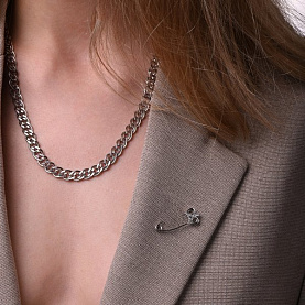 Булавка Talant - Серебро 925, Фианит (арт. 61-72-0001-23260)