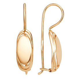 Серьги ЮФ Династия - Золото 585 (арт. 011502-1000)