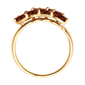 Кольцо SOKOLOV - Серебро 925, Гранат (арт. 92014590)