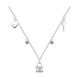 Колье SOKOLOV - Серебро 925, Фианит (арт. 94070966)