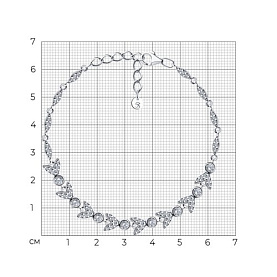 Браслет SOKOLOV - Серебро 925, Фианит (арт. 94051237)