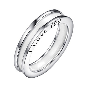 Кольцо FRESH - Серебро 925, Керамика (арт. TC-R01217-W-W-X-X-X)