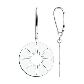 Серьги Diamant - Серебро 925 (арт. 94-121-01709-1)