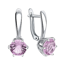 Серьги Talant - Серебро 925, Кристалл (арт. 10-72-000R-17100)