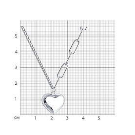 Колье SOKOLOV - Серебро 925 (арт. 94070913-91)