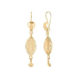 Серьги Атолл - Серебро 925 (арт. 20184А-2з)