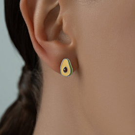 Серьги SOKOLOV - Серебро 925, Эмаль (арт. 94024324)