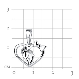 Подвеска Talant - Серебро 925 (арт. 50-72-0000-10609)