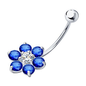 Пирсинг SOKOLOV - Серебро 925, Фианит (арт. 94060041)