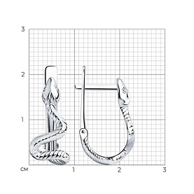 Серьги SOKOLOV - Серебро 925 (арт. 94025271)