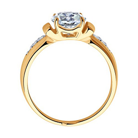 Кольцо SOKOLOV - Серебро 925, Фианит (арт. 93010783)