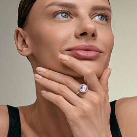 Кольцо Diamant - Серебро 925, Кристалл (арт. 94-110-00513-1)