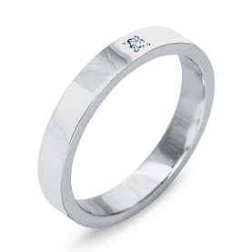 Кольцо Platinum Lab. - Платина 950, Бриллиант (арт. ПК-111-01)