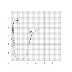 Серьга SOKOLOV - Серебро 925 (арт. 94170326)